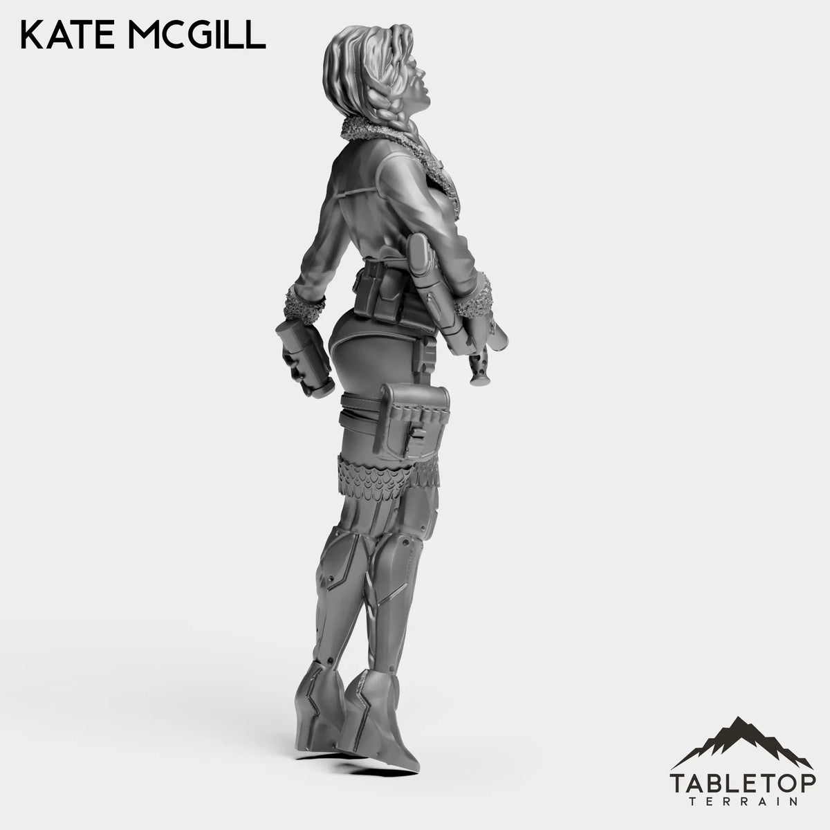 Tabletop Terrain Miniature Kate McGill - Bomber Girls