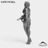 Tabletop Terrain Miniature Kate McGill - Bomber Girls
