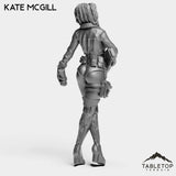 Tabletop Terrain Miniature Kate McGill - Bomber Girls