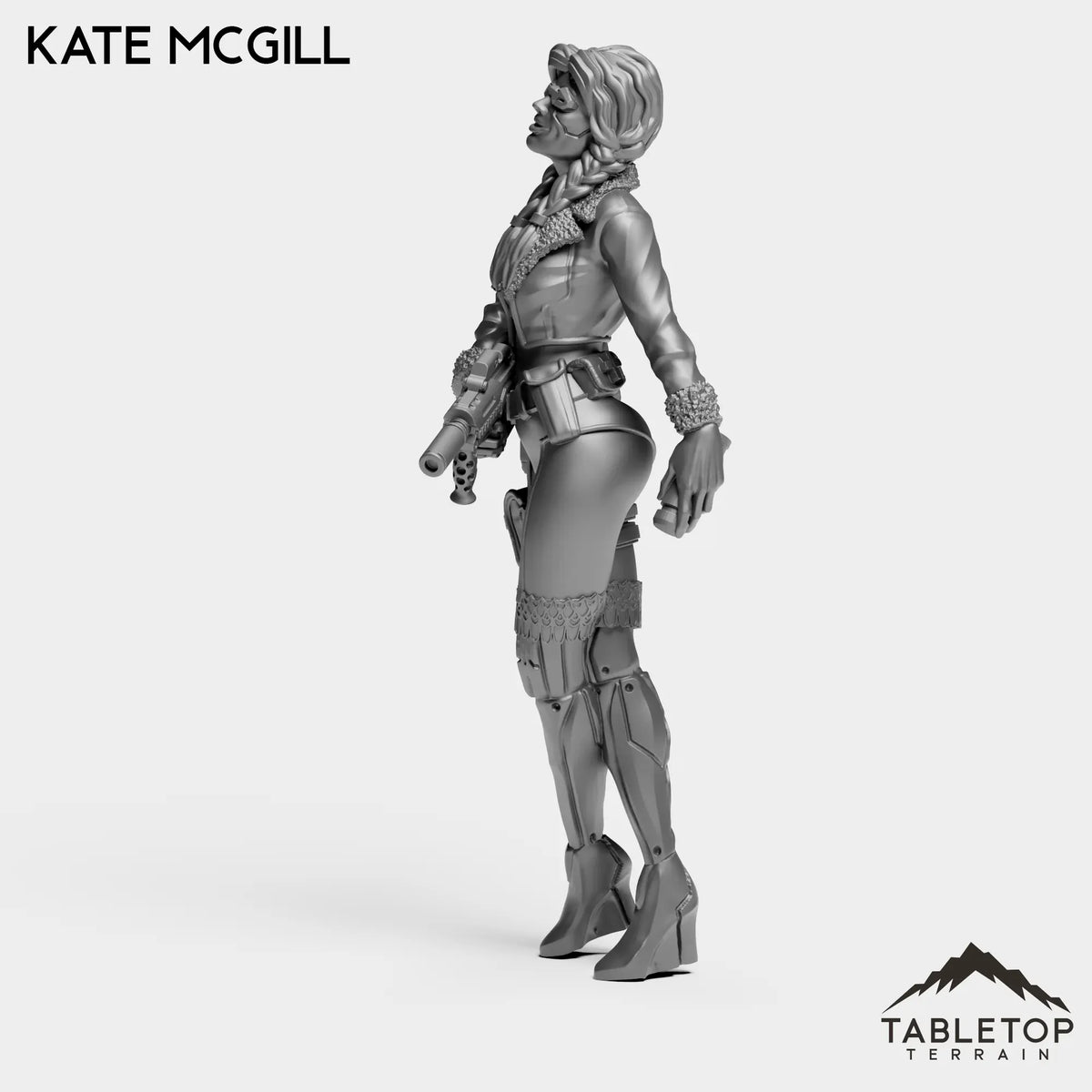 Tabletop Terrain Miniature Kate McGill - Bomber Girls