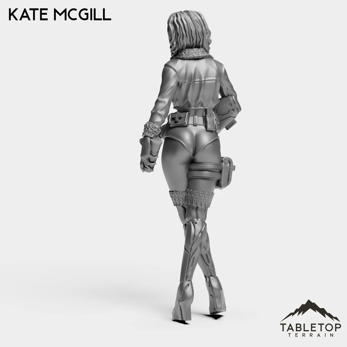 Tabletop Terrain Miniature Kate McGill - Bomber Girls