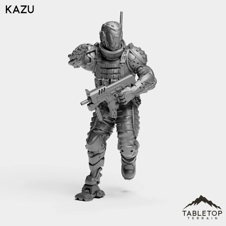 Tabletop Terrain Miniature Kazu - S.A.T. 9 UNIT
