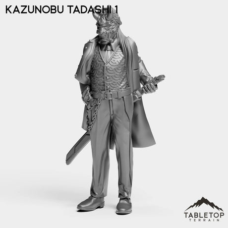 Tabletop Terrain Miniature Kazunobu Tadashi 1 Kazunobu Tadashi - Strike Team Omega & Almighty Friends