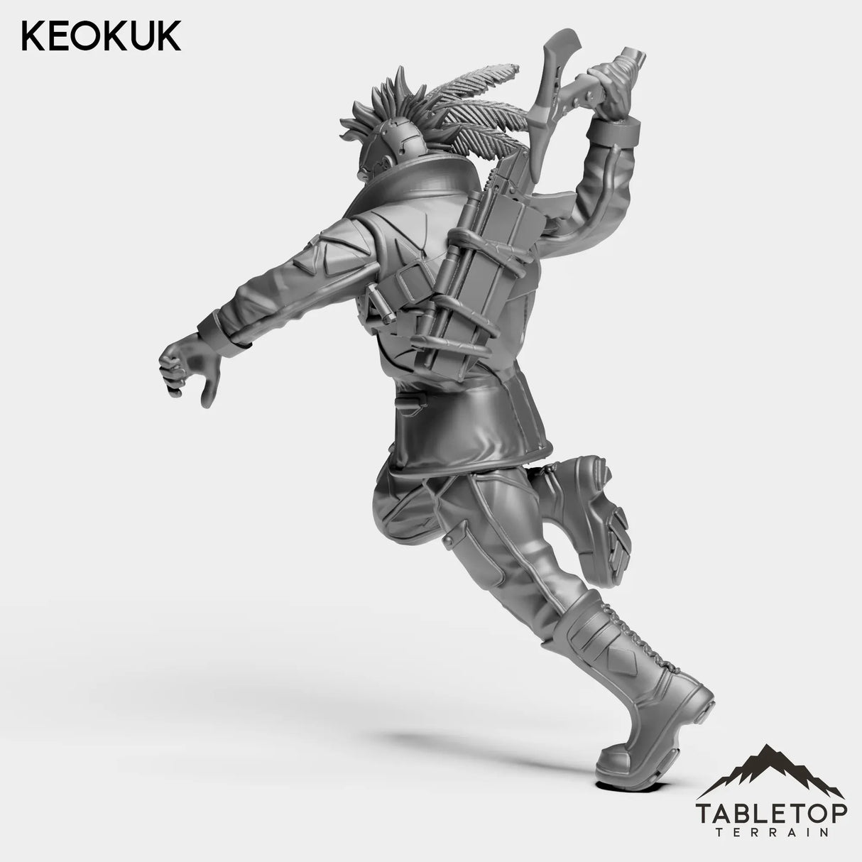 Tabletop Terrain Miniature Keokuk - The Tribe