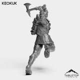 Tabletop Terrain Miniature Keokuk - The Tribe