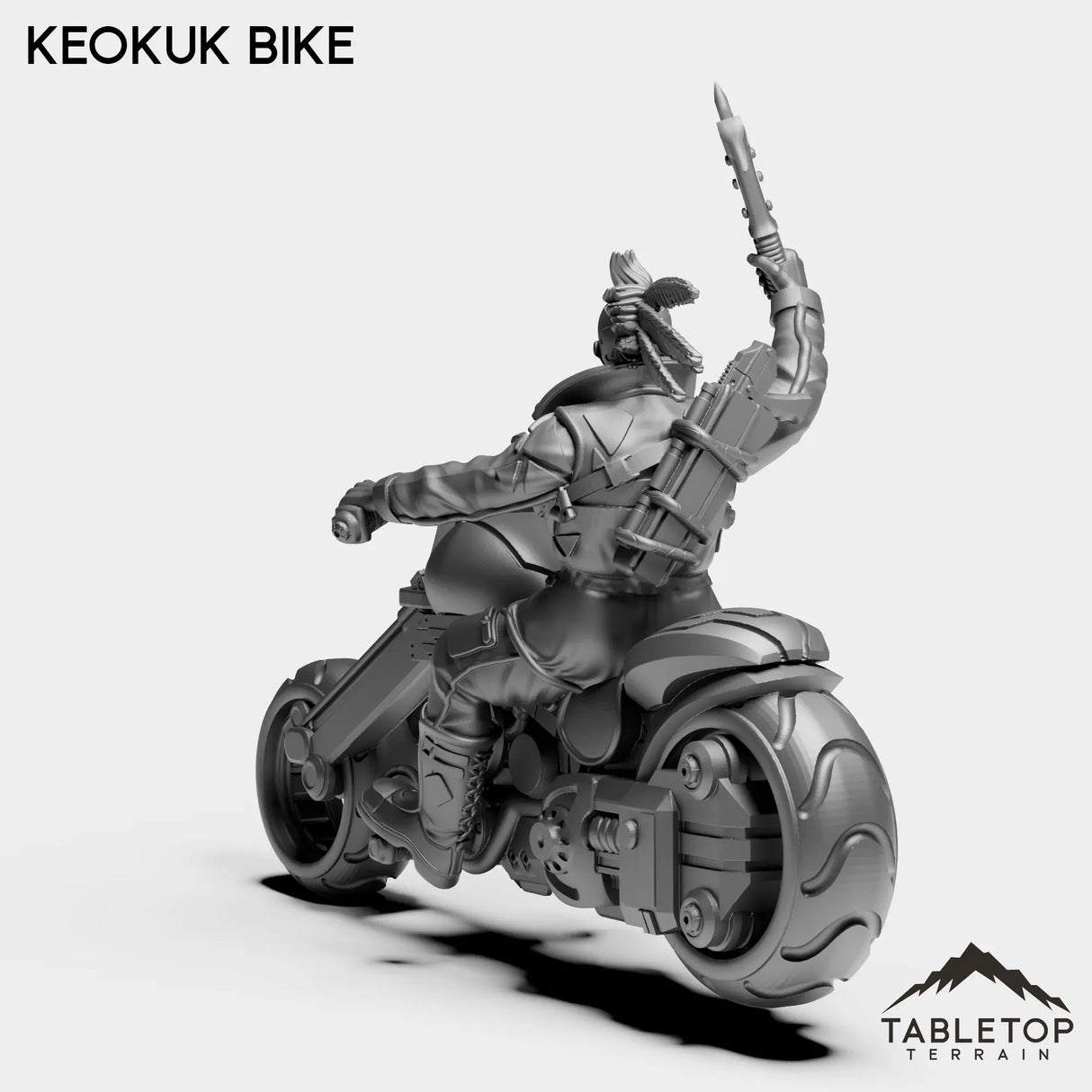 Tabletop Terrain Miniature Keokuk - The Tribe