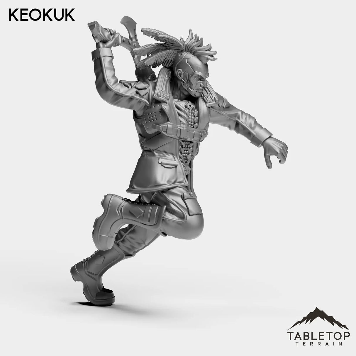 Tabletop Terrain Miniature Keokuk - The Tribe
