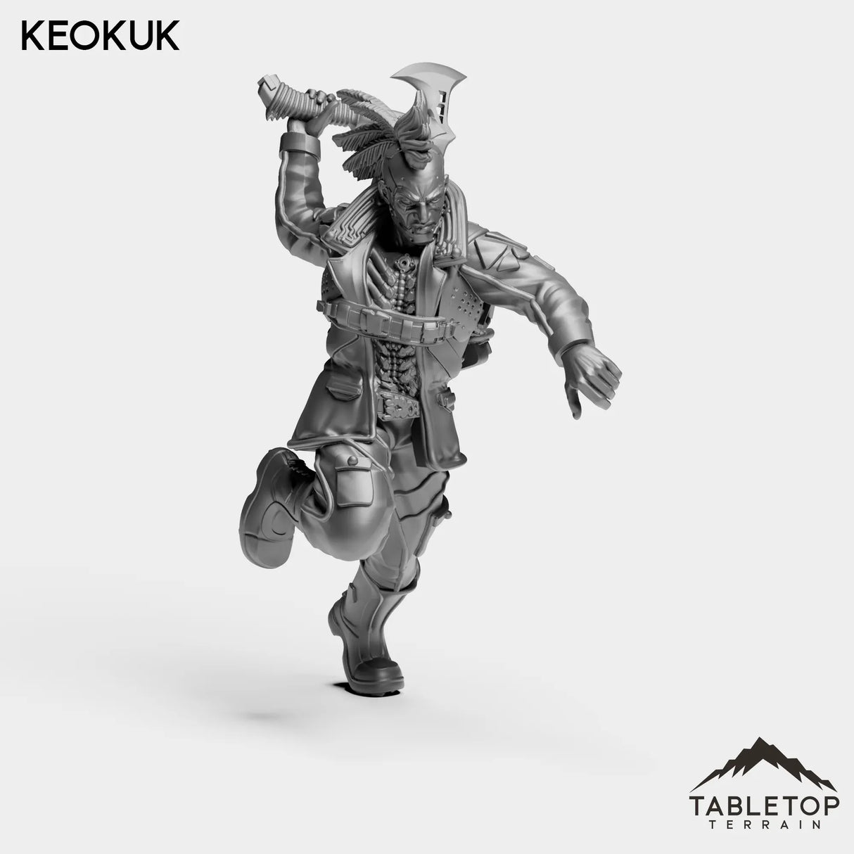 Tabletop Terrain Miniature Keokuk - The Tribe