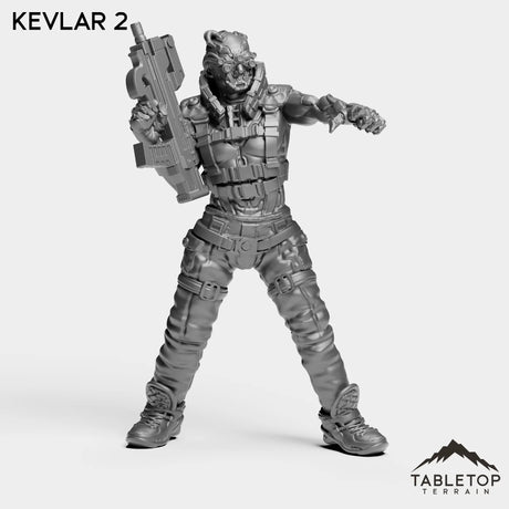 Tabletop Terrain Miniature Kevlar 2 Kevlar - Metal Slammers