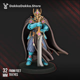Tabletop Terrain Miniature Khadessa Varn, Sorrowblade of the Sinbound Temple