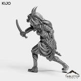 Tabletop Terrain Miniature Kijo - Street Samurai