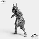Tabletop Terrain Miniature Kijo - Street Samurai