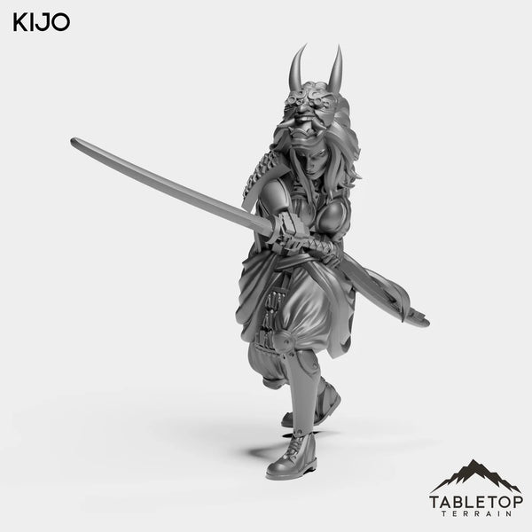Tabletop Terrain Miniature Kijo - Street Samurai