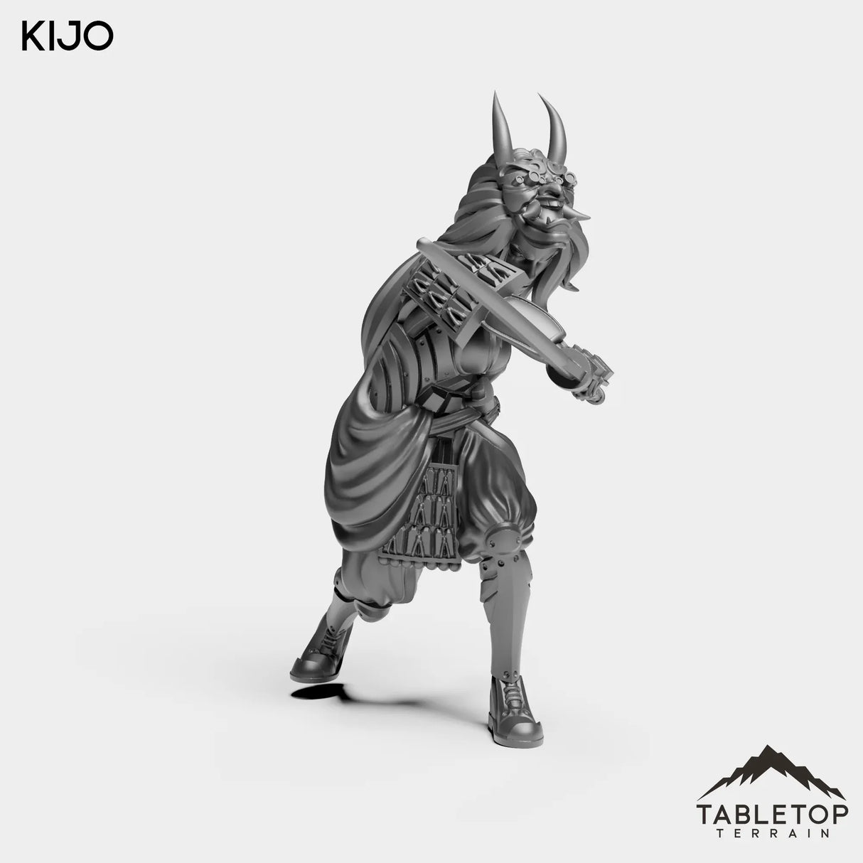 Tabletop Terrain Miniature Kijo - Street Samurai