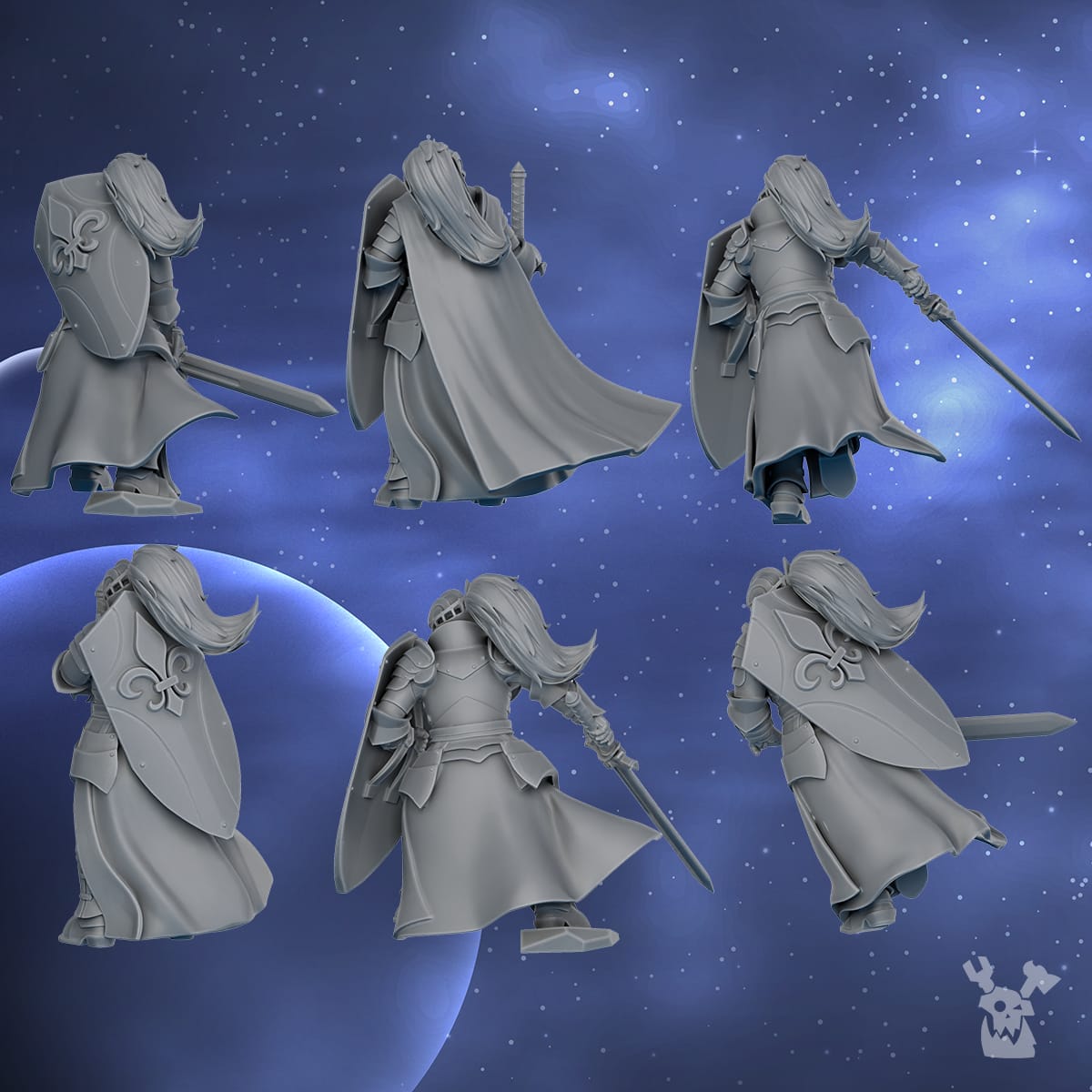 Tabletop Terrain Miniature Knights of the Crescent