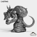 Tabletop Terrain Miniature Kobold Pyromancer