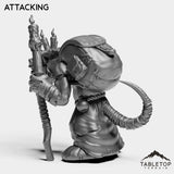 Tabletop Terrain Miniature Kobold Pyromancer