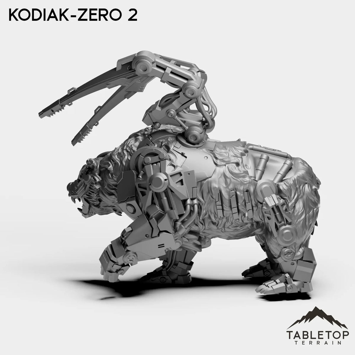 Tabletop Terrain Miniature Kodiak-Zero