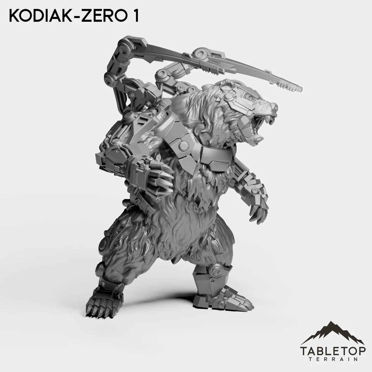 Tabletop Terrain Miniature Kodiak-Zero