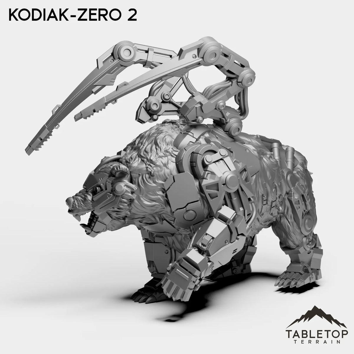 Tabletop Terrain Miniature Kodiak-Zero