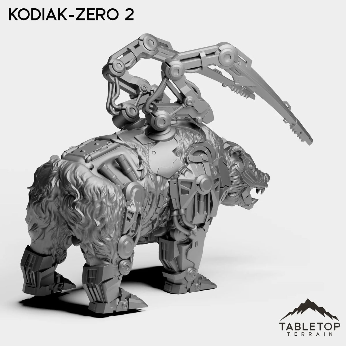 Tabletop Terrain Miniature Kodiak-Zero