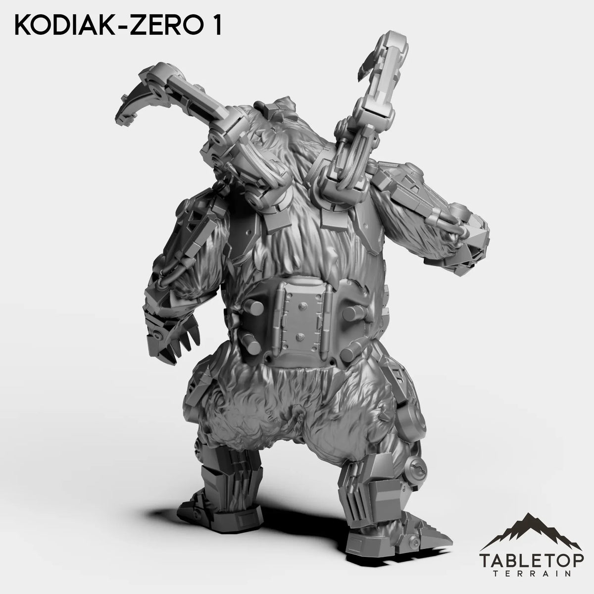 Tabletop Terrain Miniature Kodiak-Zero
