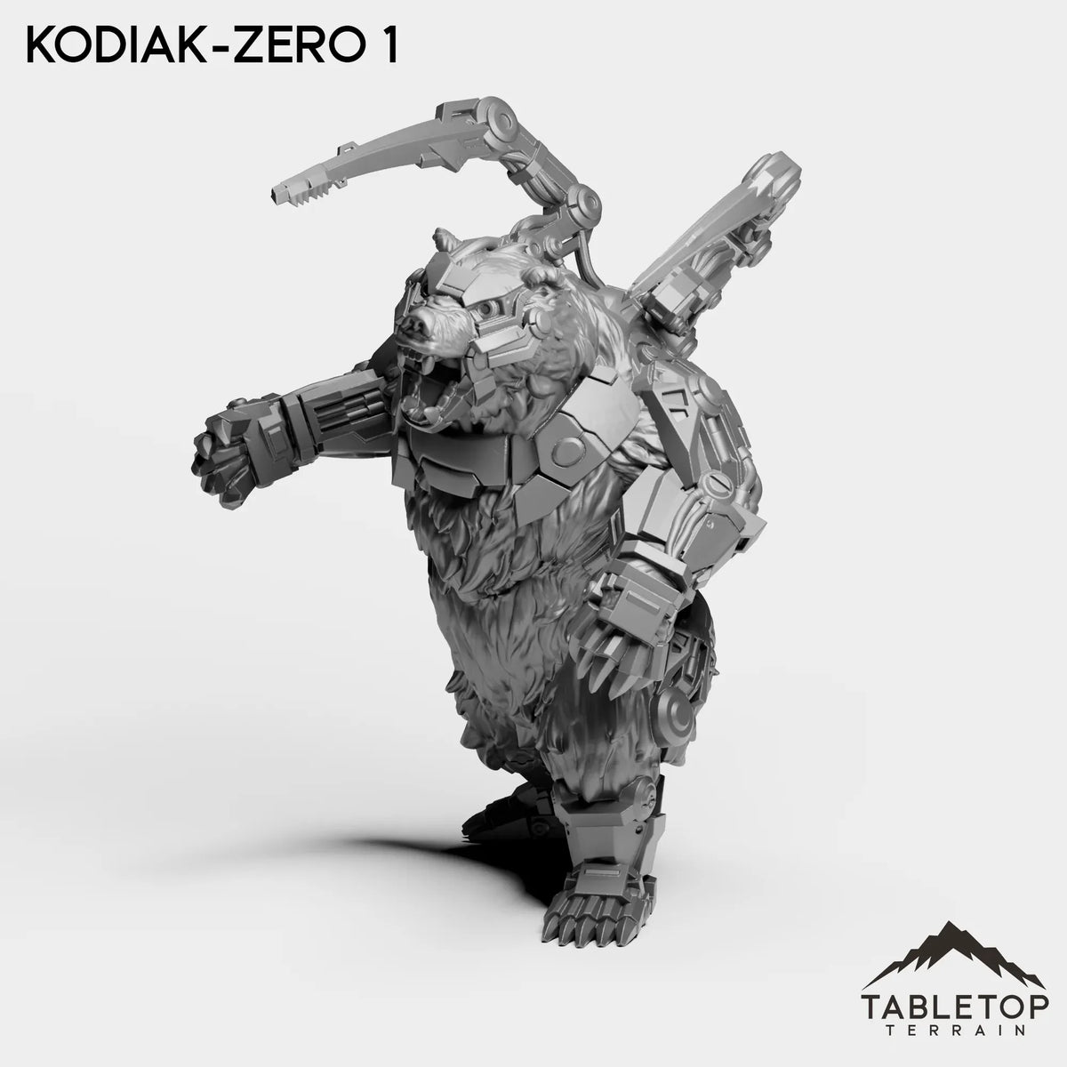 Tabletop Terrain Miniature Kodiak-Zero
