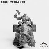 Tabletop Terrain Miniature Kodo Wardrummer