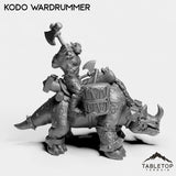 Tabletop Terrain Miniature Kodo Wardrummer