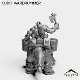 Tabletop Terrain Miniature Kodo Wardrummer