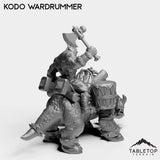 Tabletop Terrain Miniature Kodo Wardrummer