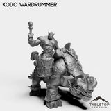 Tabletop Terrain Miniature Kodo Wardrummer