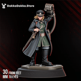 Tabletop Terrain Miniature Kommissar Graber