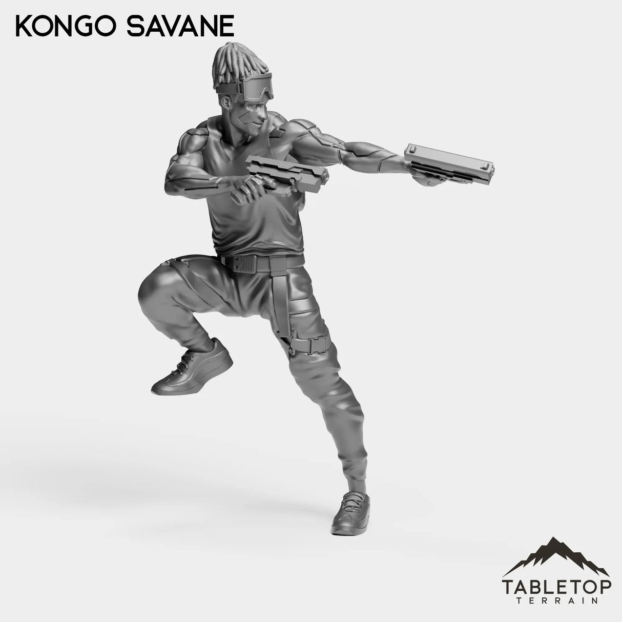 Tabletop Terrain Miniature Kongo Savane - Micromachines Corp