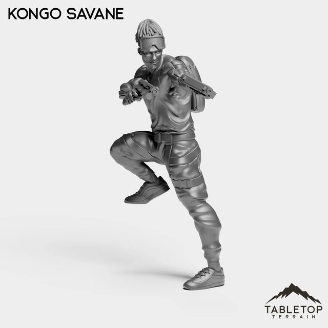 Tabletop Terrain Miniature Kongo Savane - Micromachines Corp