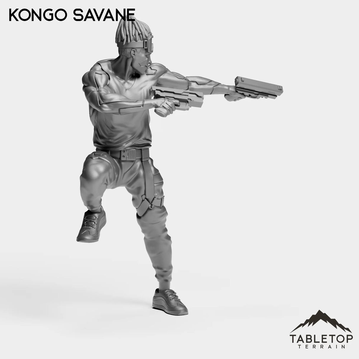 Tabletop Terrain Miniature Kongo Savane - Micromachines Corp