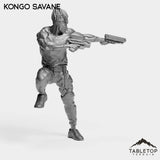 Tabletop Terrain Miniature Kongo Savane - Micromachines Corp
