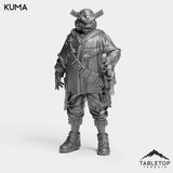 Tabletop Terrain Miniature Kuma - Street Samurai