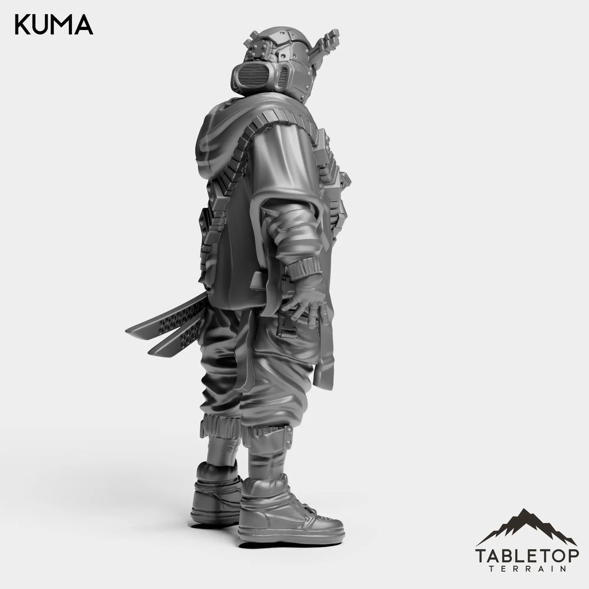 Tabletop Terrain Miniature Kuma - Street Samurai
