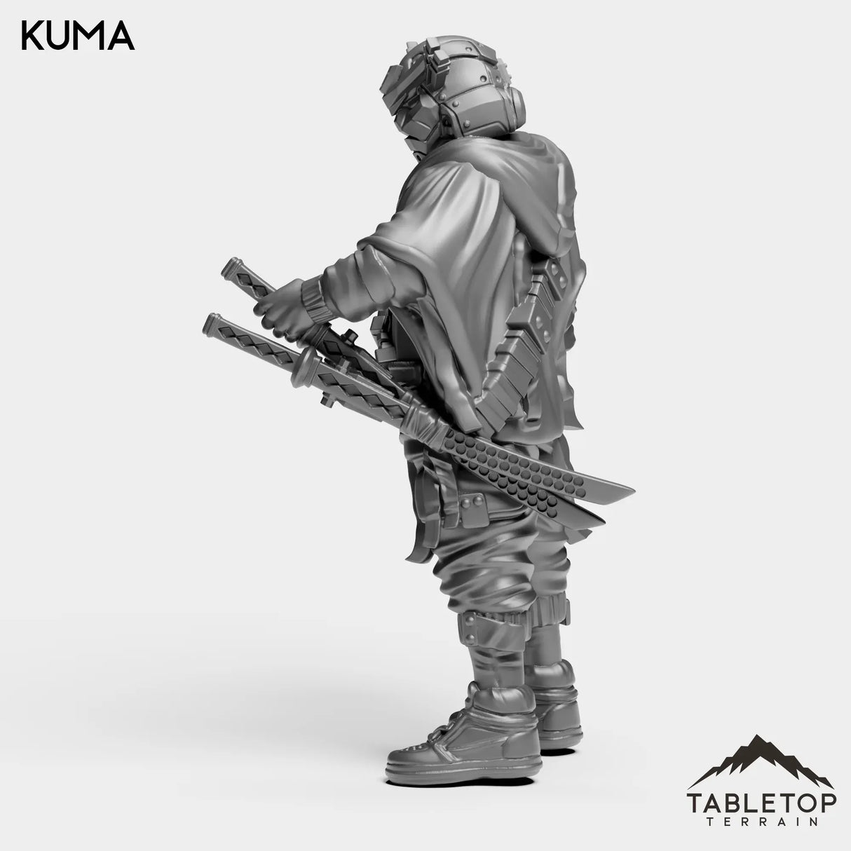 Tabletop Terrain Miniature Kuma - Street Samurai