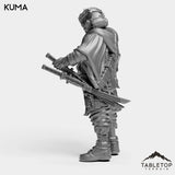 Tabletop Terrain Miniature Kuma - Street Samurai