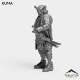 Tabletop Terrain Miniature Kuma - Street Samurai