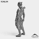 Tabletop Terrain Miniature Kunlun - Black Lotus Squad