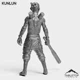 Tabletop Terrain Miniature Kunlun - Black Lotus Squad