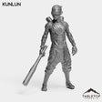 Tabletop Terrain Miniature Kunlun - Black Lotus Squad