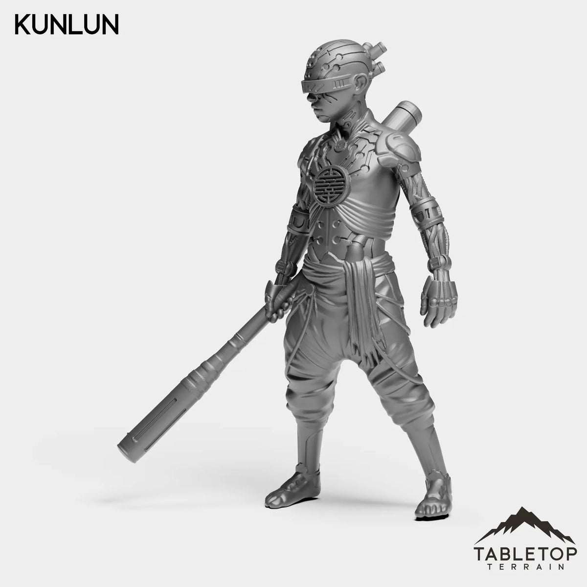 Tabletop Terrain Miniature Kunlun - Black Lotus Squad