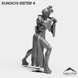 Tabletop Terrain Miniature Kunoichi Sisters - Street Samurai