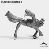 Tabletop Terrain Miniature Kunoichi Sisters - Street Samurai