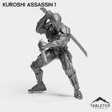Tabletop Terrain Miniature Kuroshi Assassin 1 Kuroshi Assassin - Kuroshi Assassin