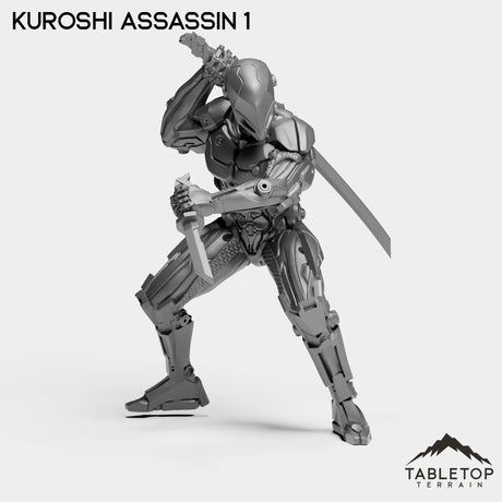 Tabletop Terrain Miniature Kuroshi Assassin 1 Kuroshi Assassin - Kuroshi Assassin
